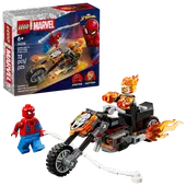 SPIDER-MAN VS. GHOST RIDER MOTORCYCLE Marvel LEGO