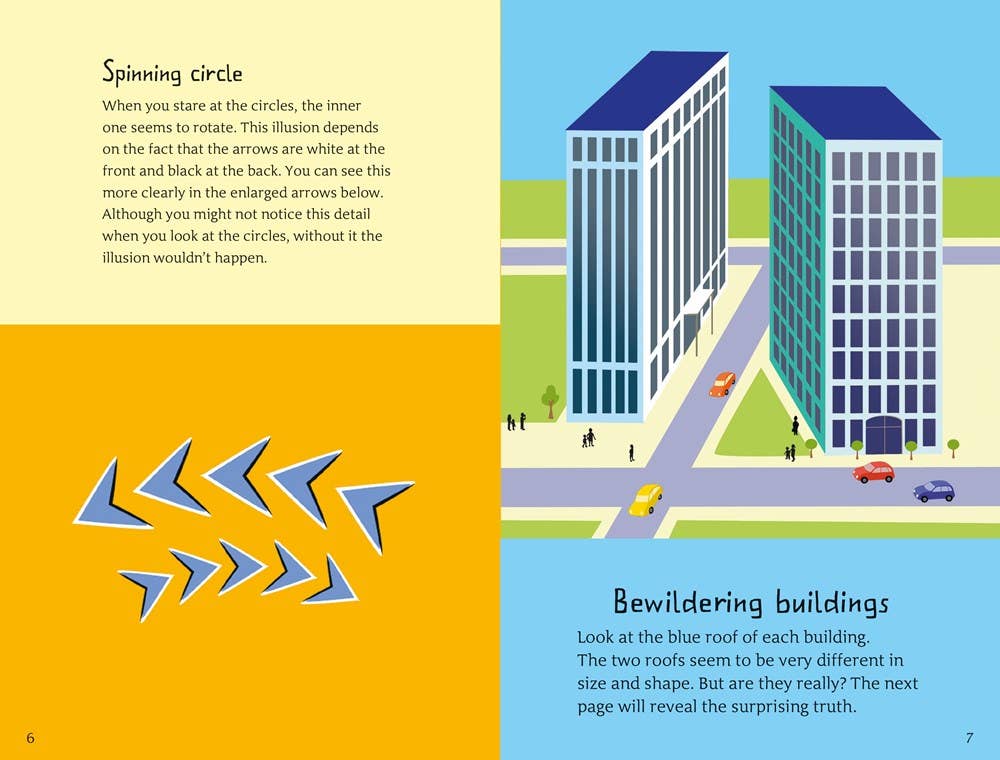 50 Optical Illusions : Usborne