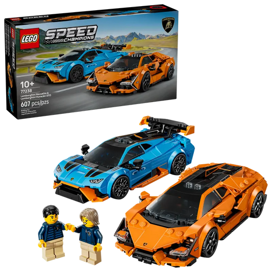 Lamborghini Revuelto & Huracan STO LEGO