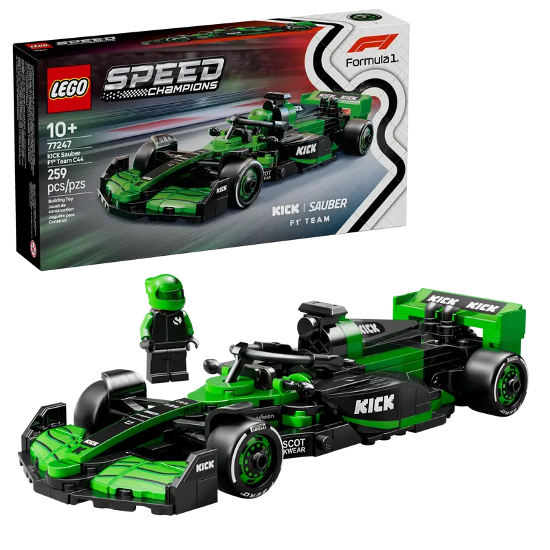 KICK Sauber F1 Team C44 Race Car LEGO