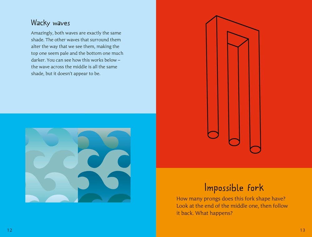 50 Optical Illusions : Usborne