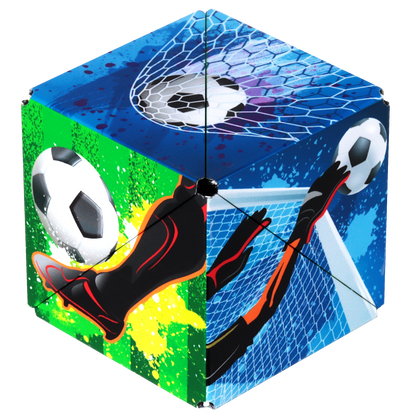 Shashibo Soccer - Magnetic Puzzle Cube STEAM MESH - NEW!