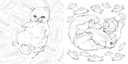 Pop Manga Catitude Coloring Book