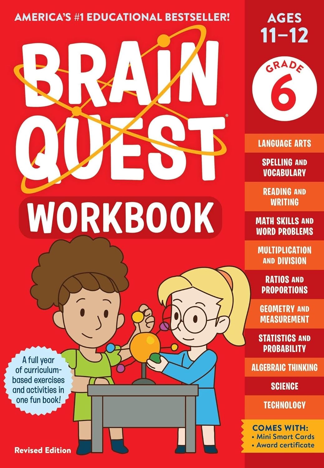 Brain Quest Workbook Grade 6