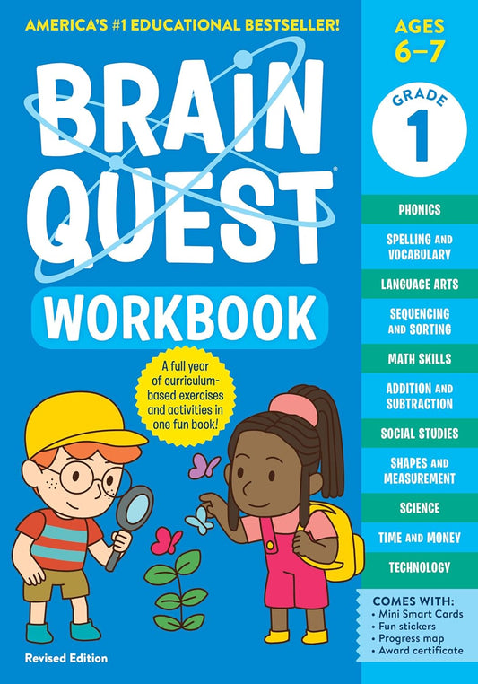 Brain Quest Workbook Grade 1 Revised