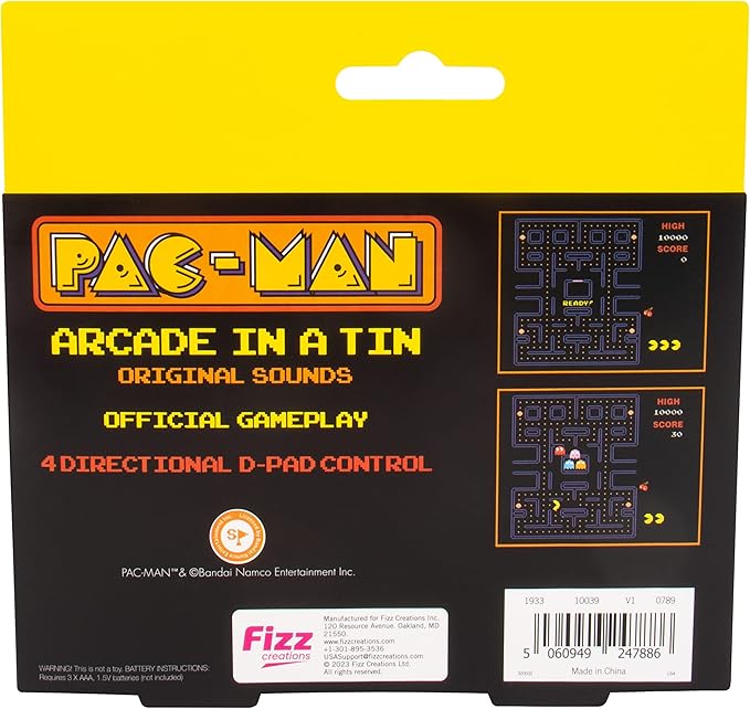 Pacman Arcade in a Tin