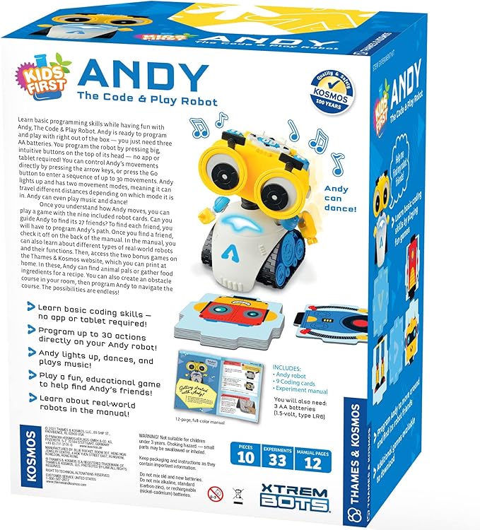 Andy Code and Play Robot