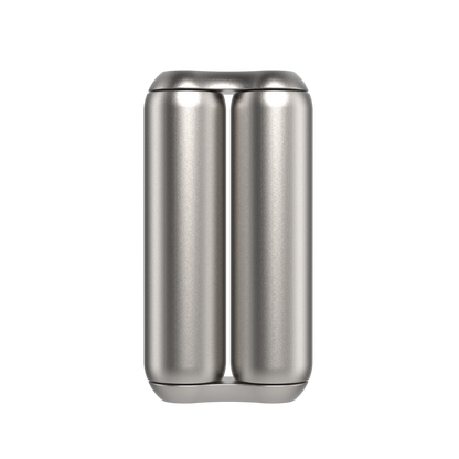 Stainless Steel Fidget Roller: Silver / Full