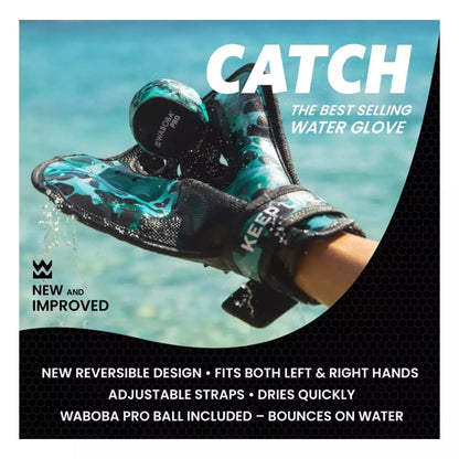 Ambidextrous Catch Glove w/Pro Gel Ball Waboba