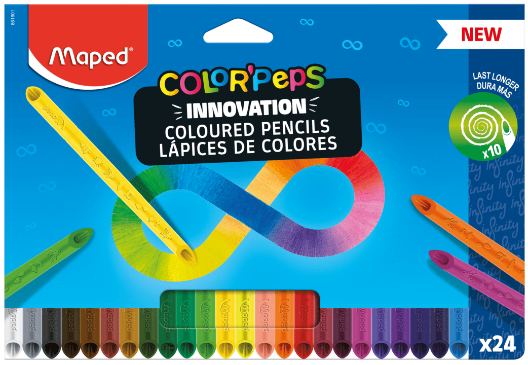 Color'Peps Infinity Colored Pencils x24