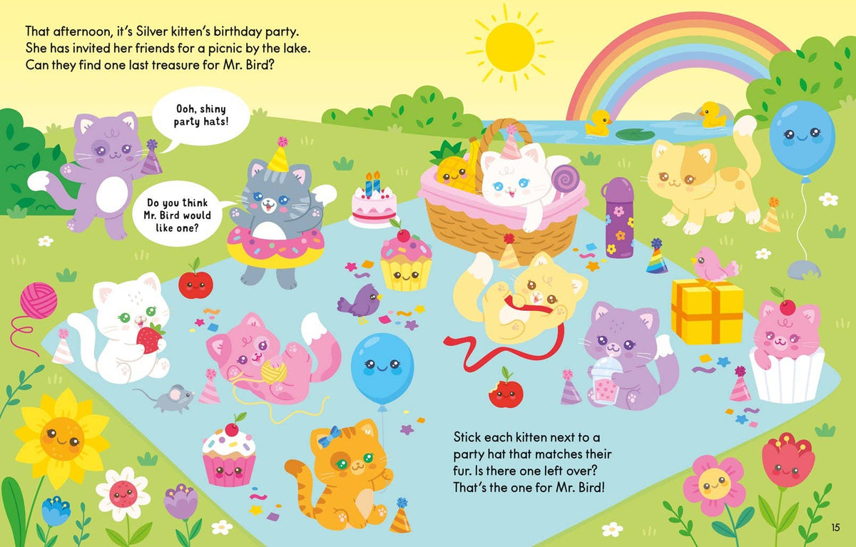 Cute Stickers Kittens: Usborne