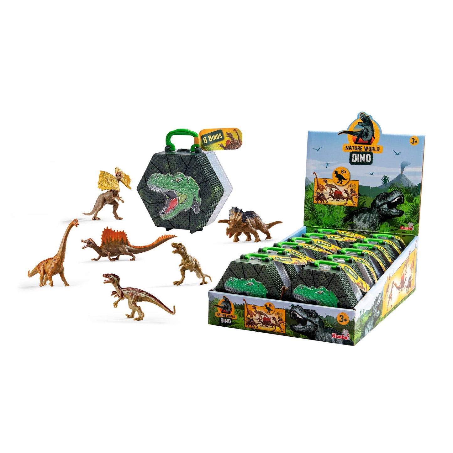 Dinos in Carrying Case