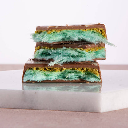 Caramel Angel Hair Dubai Chocolate Cotton Candy