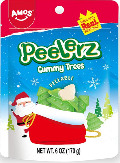 Amos Peelerz Holiday Gummy Tree, 6oz,12ct