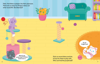 Cute Stickers Kittens: Usborne
