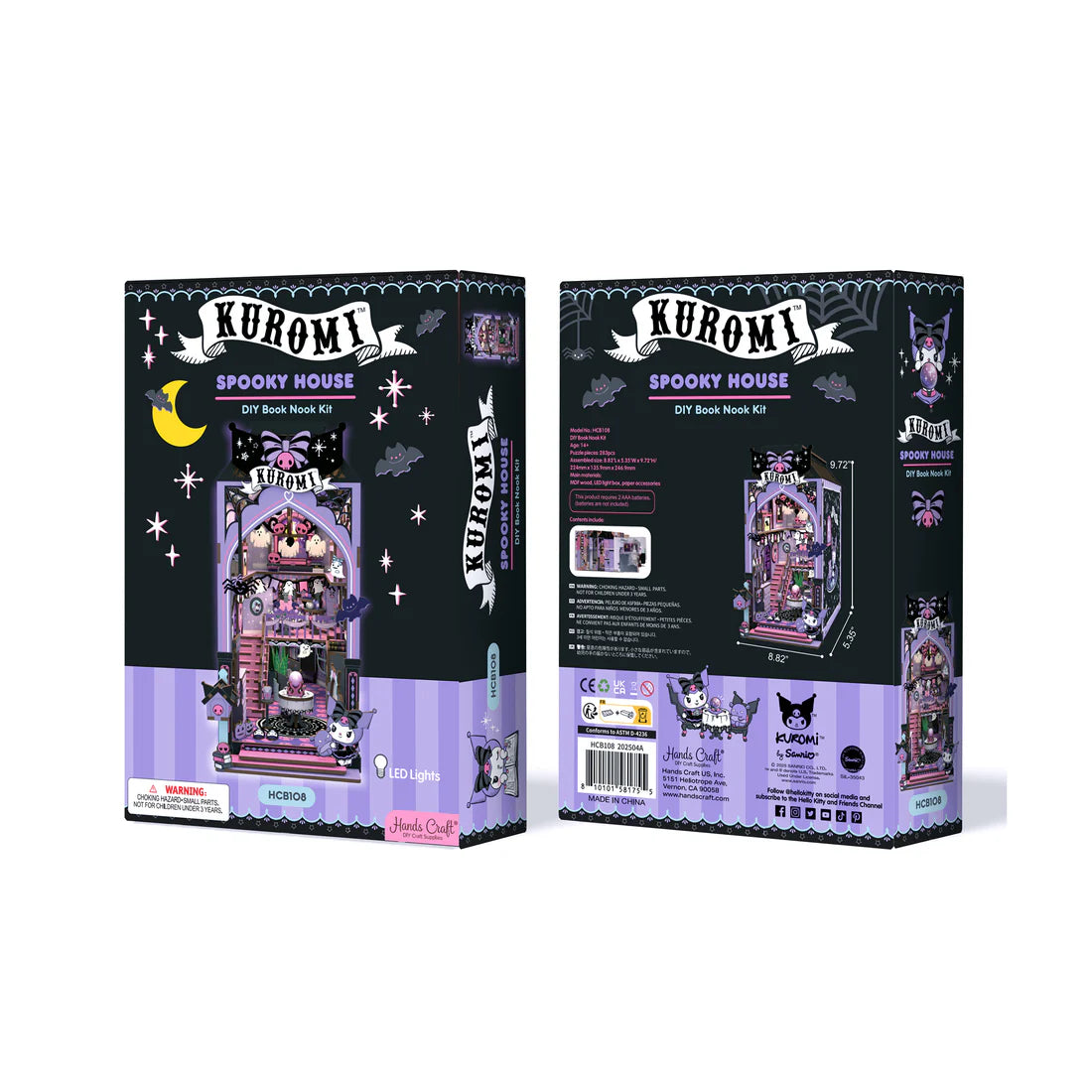 DIY Booknook: Kuromi Spooky House