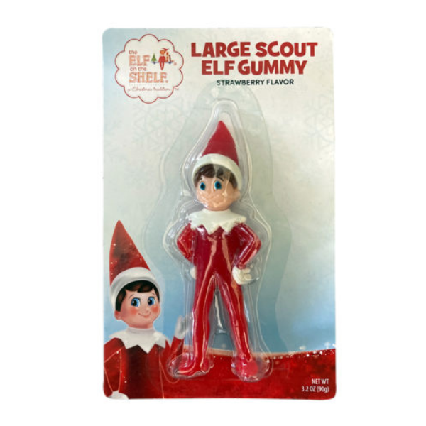 Large Scout Elf On the Shelf Gummy 9ct Display