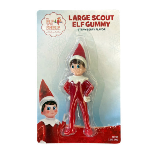 Large Scout Elf On the Shelf Gummy 9ct Display