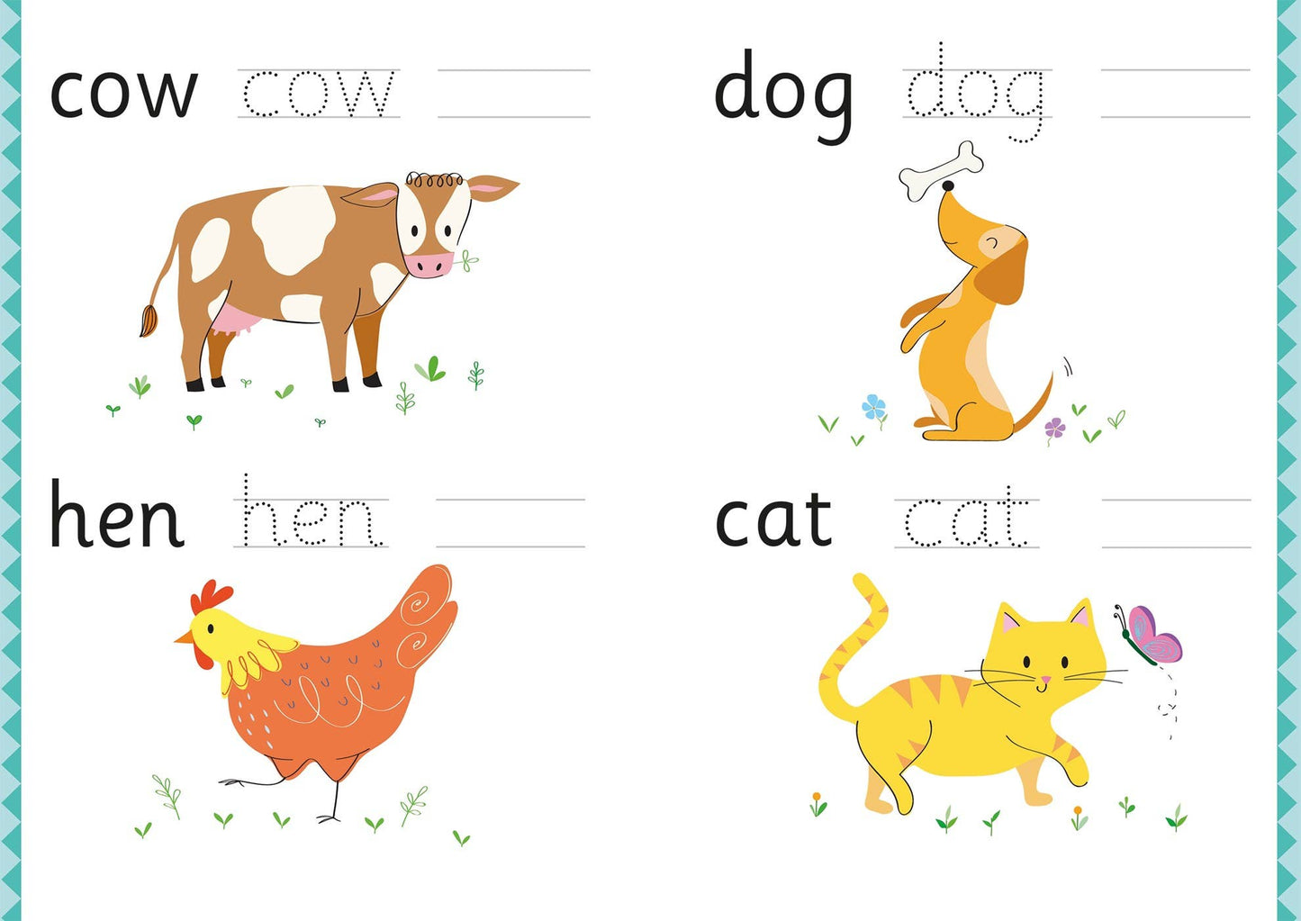 Little Wipe-Clean First Words: Usborne