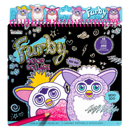 Furby Color & Collage Design Set Fashion Angels