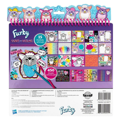 Furby Color & Collage Design Set Fashion Angels