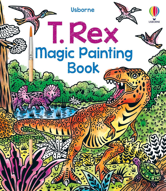 TRex Magic Painting Book