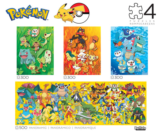 Pokemon 4 Puzzle Multipack