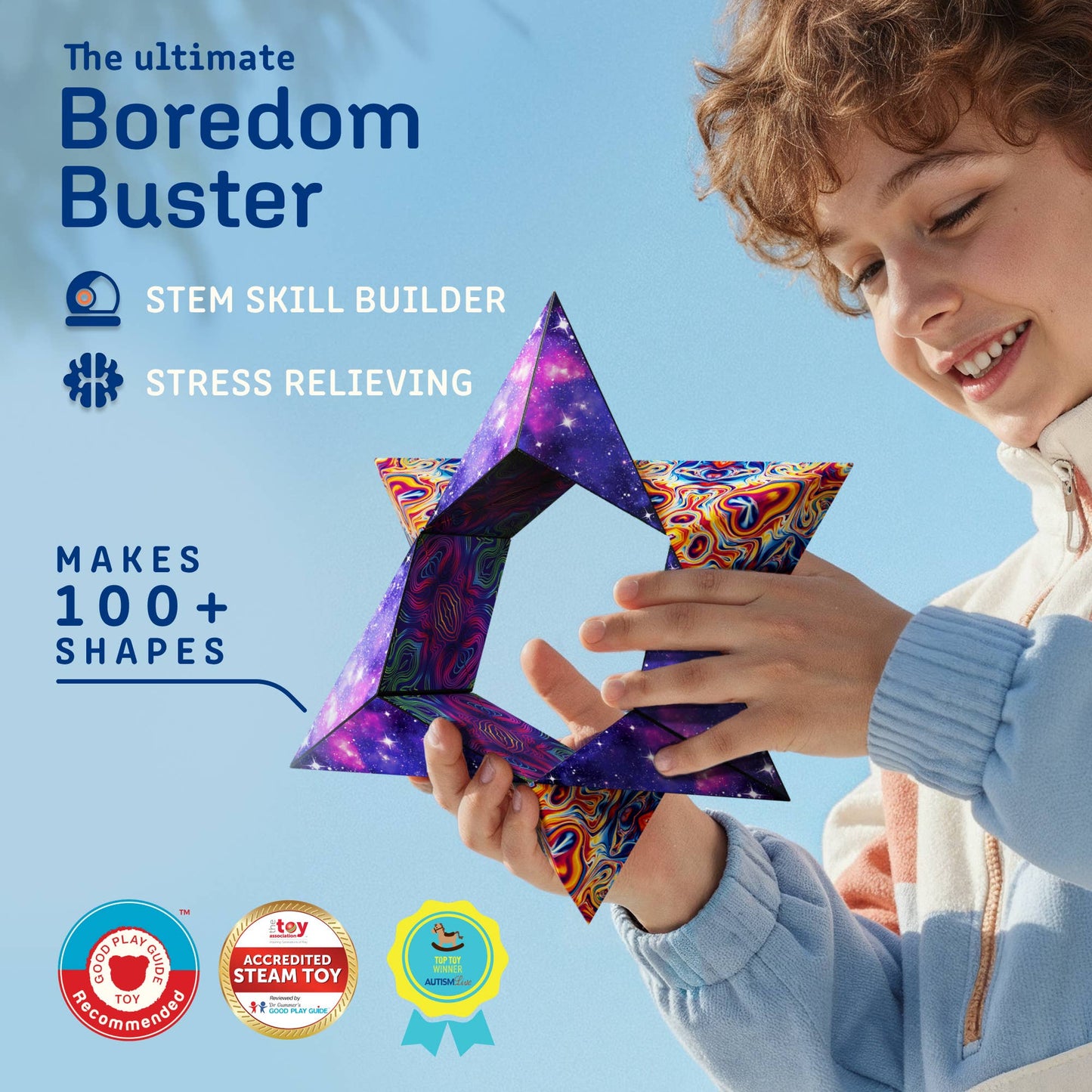Shashibo The Chameleon Magnetic Puzzle Cube STEM STEAM MESH