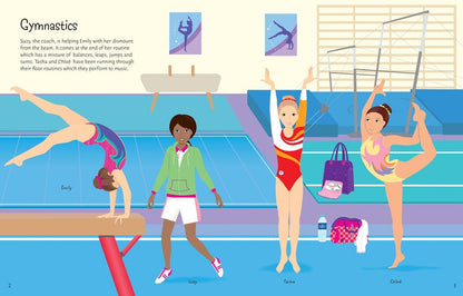 Sticker Dolly Dressing Sports
