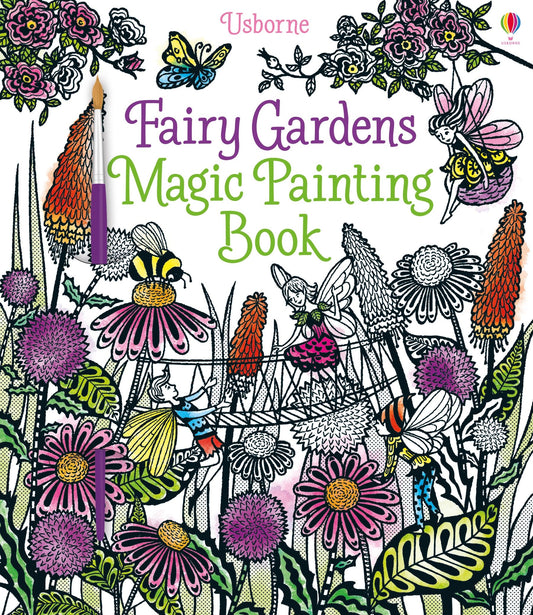 Fairy Garden Magic Painting Book