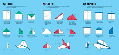 100 Jet Planes to Fold and Fly : Usborne