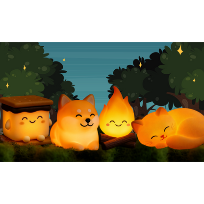 Mushi Friends Squishy Ambient Light - 24 pc Assorted Pack