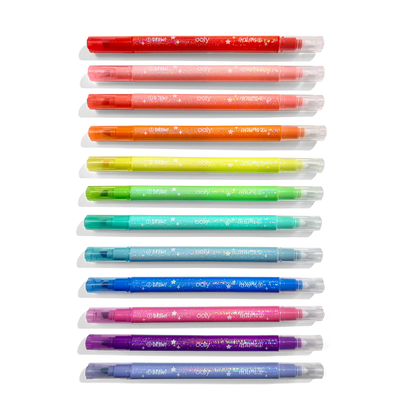 Switch-eroo!: Sparkle Glittery Color-Changing Markers (Set o