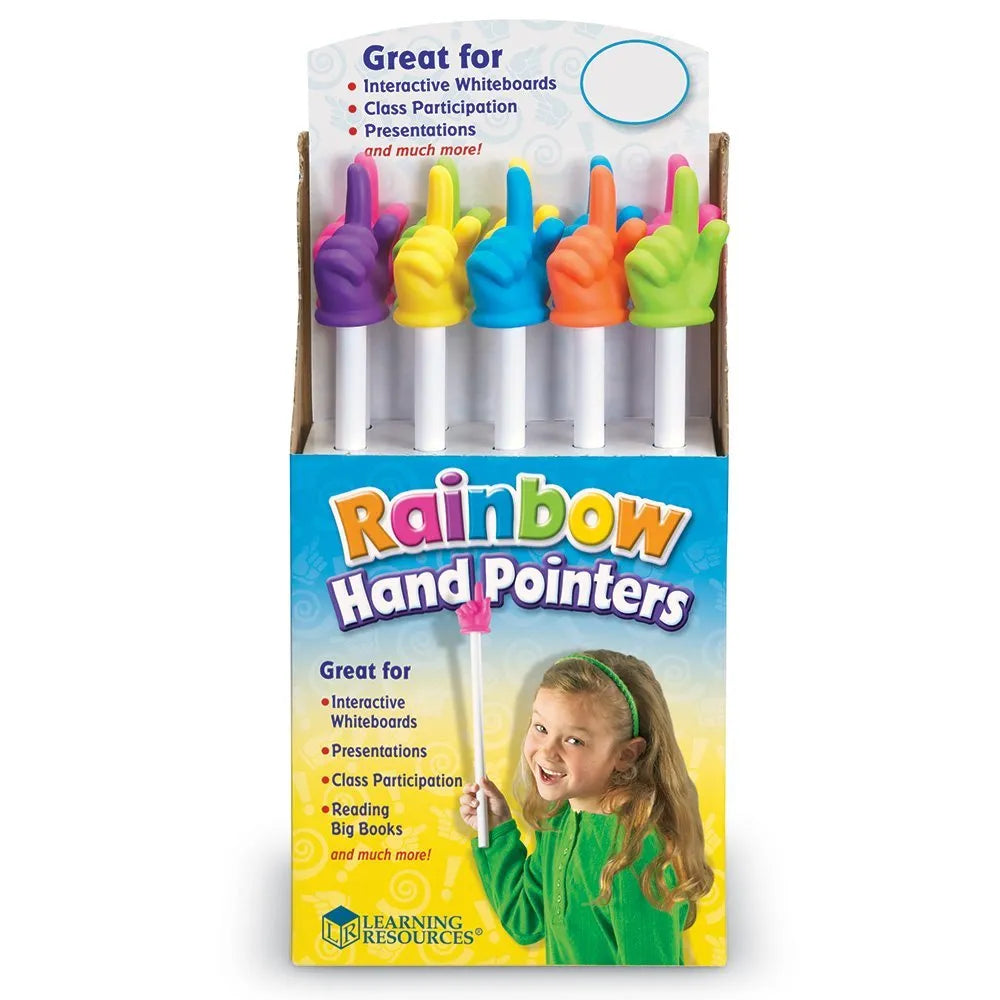 Rainbow Hand Pointers