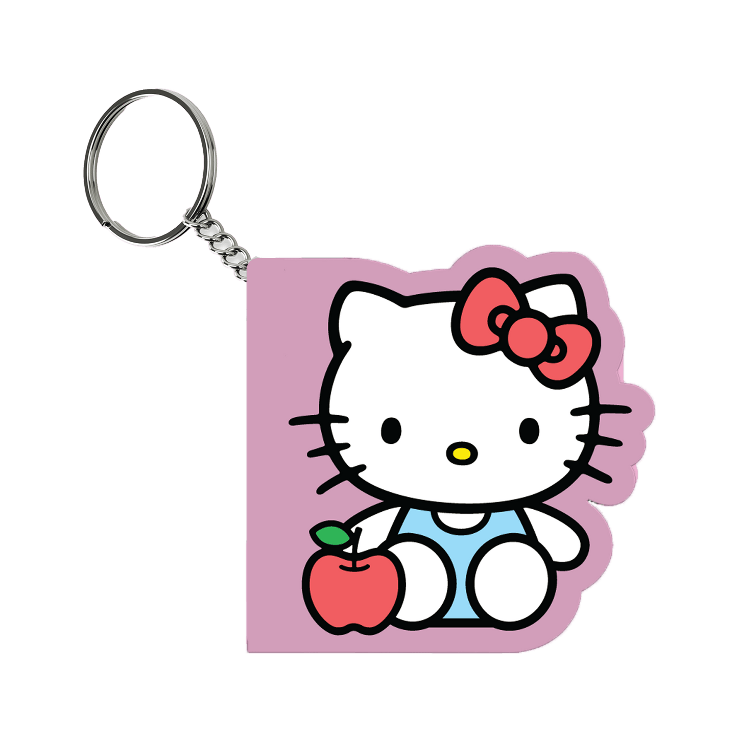 Hello Kitty Apple Crush Mini Puffy Notebook Keychain