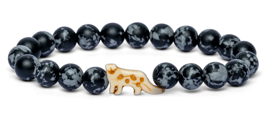 Snow Leopard Papillae Stone Fahlo