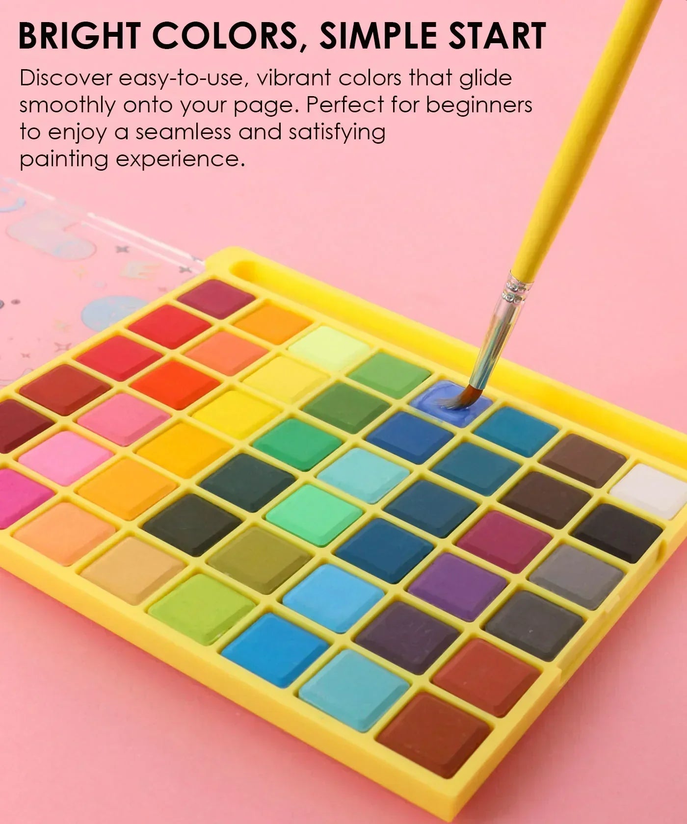 All-In-One Watercolor Set of 48 Grabie