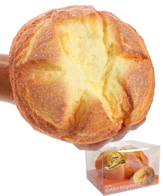 Squishy Golden Crisp Loaf Grabie