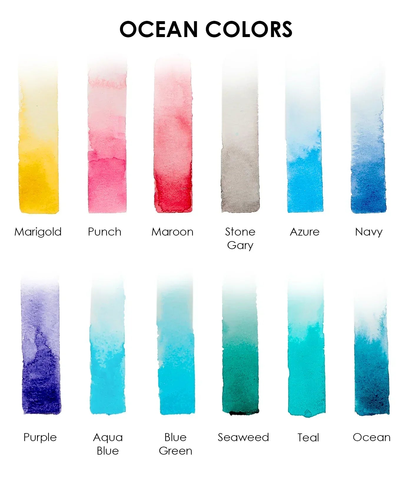 Watercolor Pocket Set, Ocean Colors Grabie