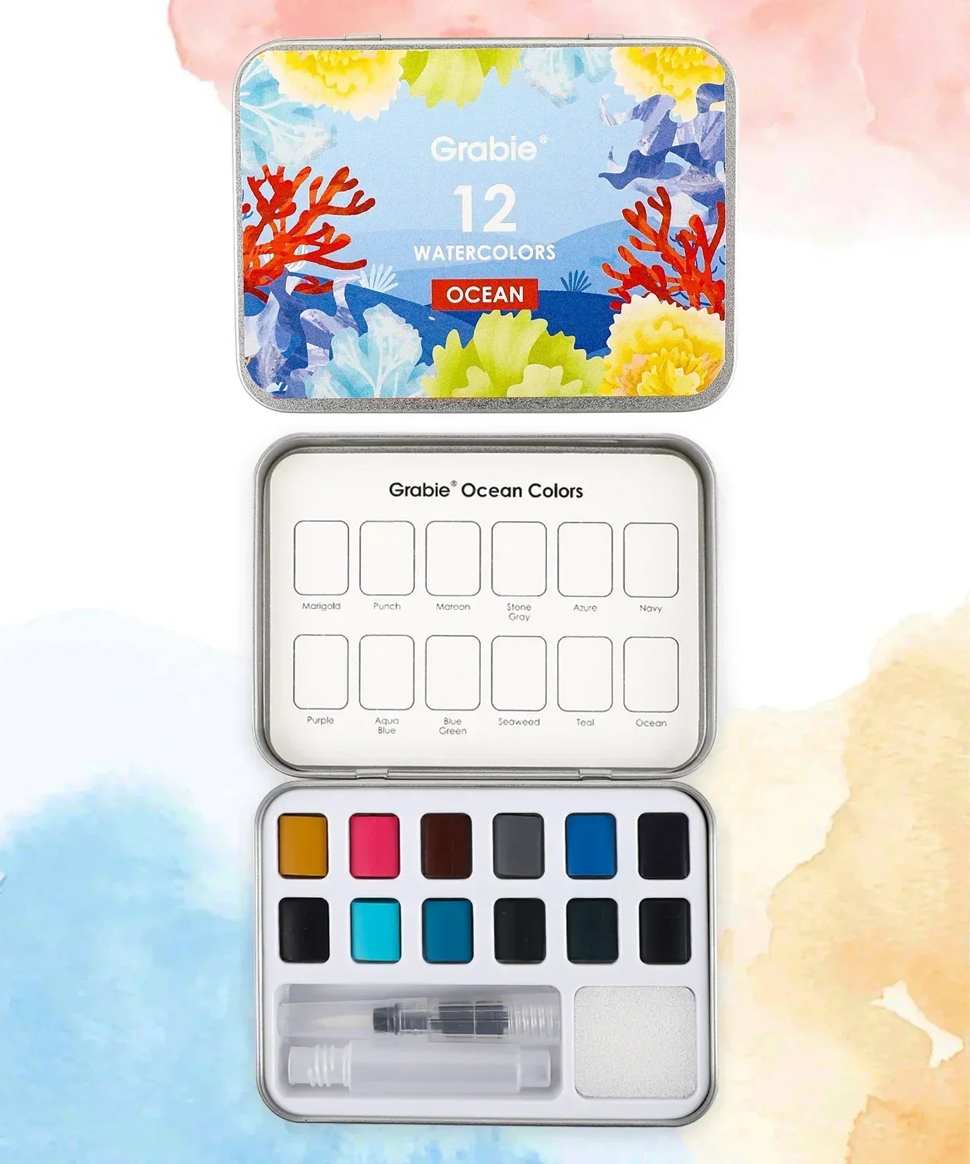Watercolor Pocket Set, Ocean Colors Grabie