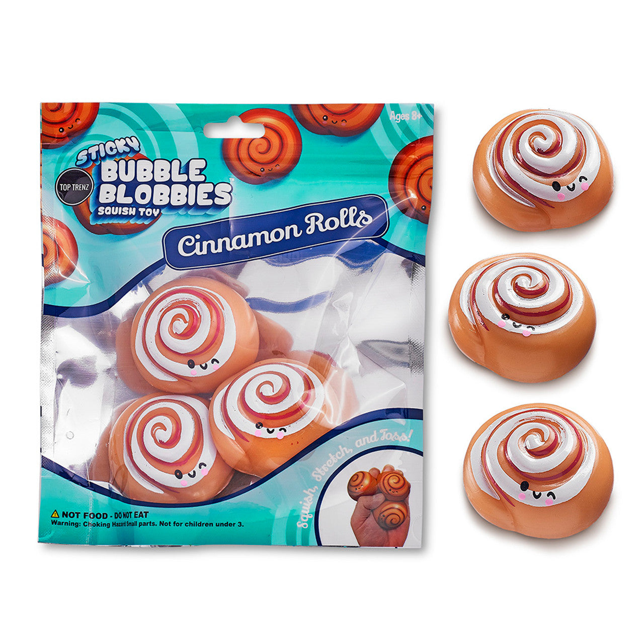 Cinnamon Roll Sticky Bubble Blobbies