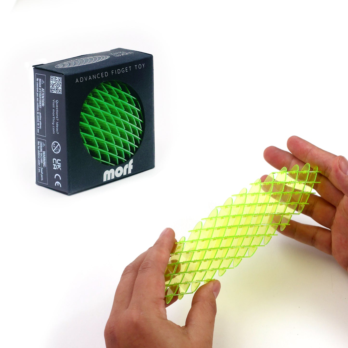 Morf Fidget Worm Green Sm