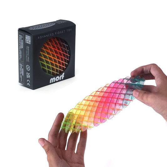 Morf Fidget Worm Rainbow Sm
