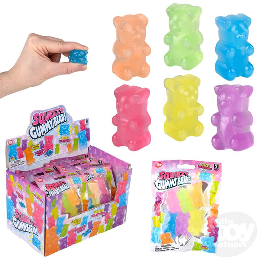 Squeezy Yummy Bears Pk 1.5"