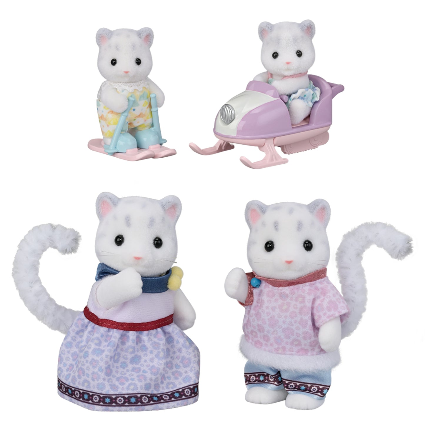 Snow Leopard Family Calico Critters
