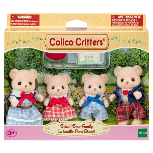 Biscuit Bear Family Calico Critters