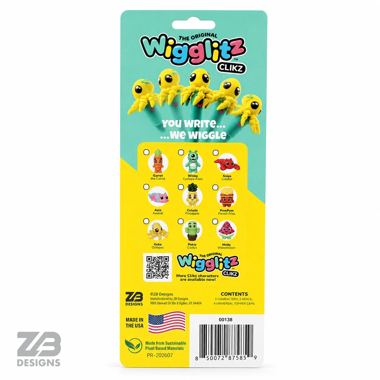 The Original Wigglitz Clikz Pencil
