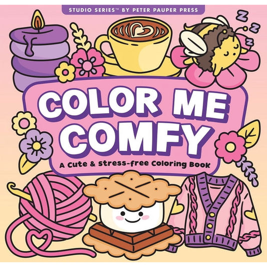 Color Me Comfy Coloring Book
