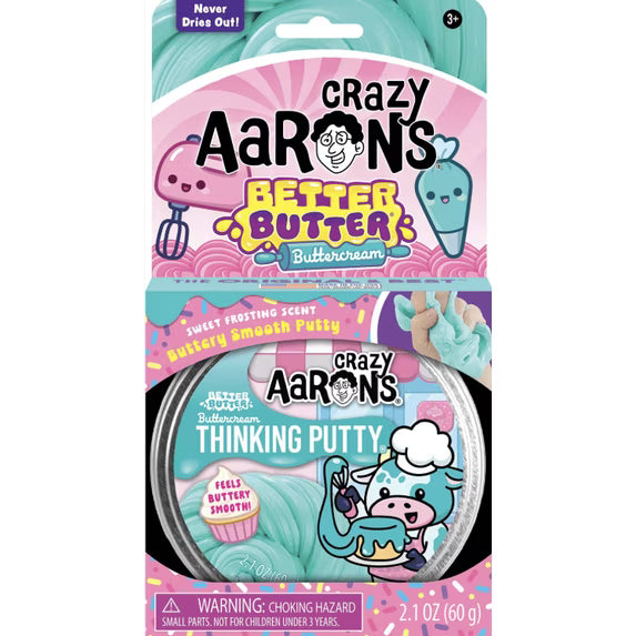 Crazy Aaron's Better Butter Buttercream Thinking Putty 4"