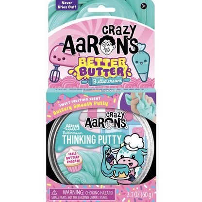 Crazy Aaron's Better Butter Buttercream Thinking Putty 4"